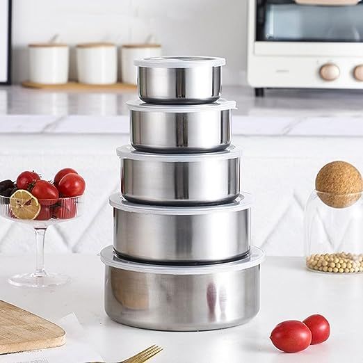 Stainless Steel Bati Set (5 pcs)